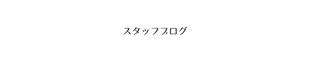 スタッフブログ